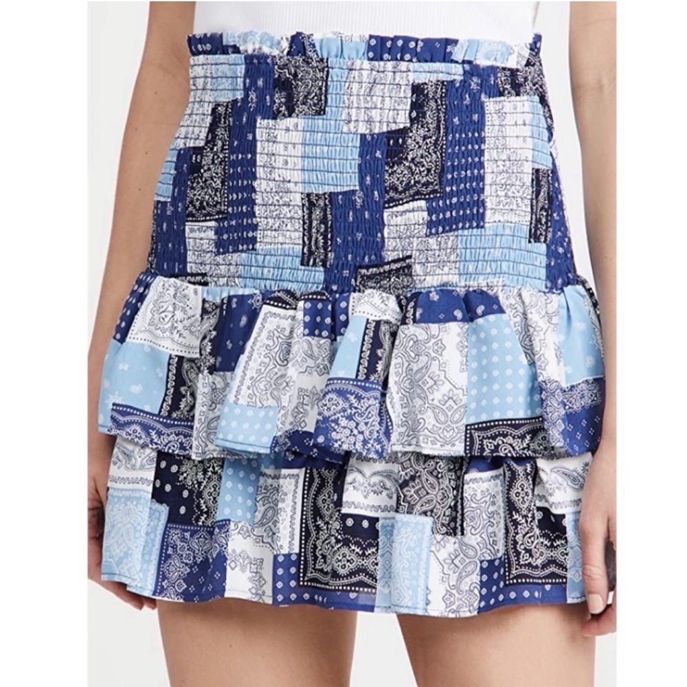 Smocked skirt